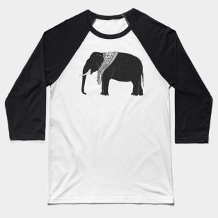 Elephant Wanderer Baseball T-Shirt